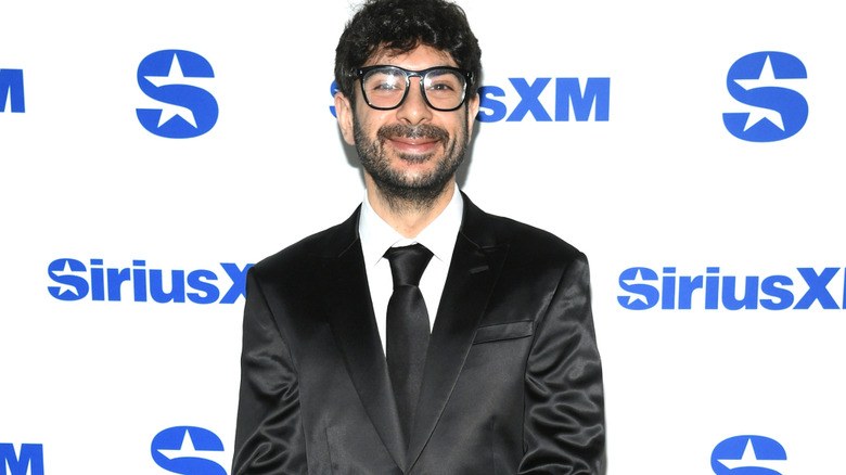 Tony Khan is smiling