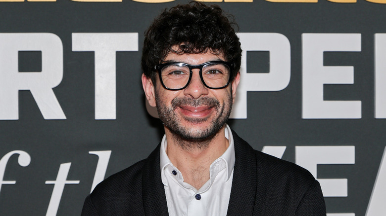 Tony Khan attends the Sports Illustrated Sportsperson of the Year ceremony, January 2026.