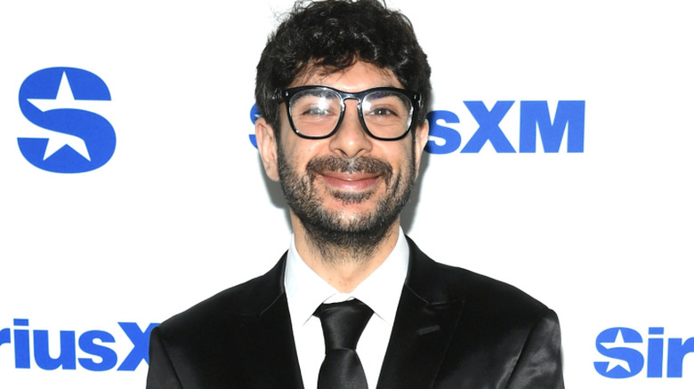 Tony Khan is smiling