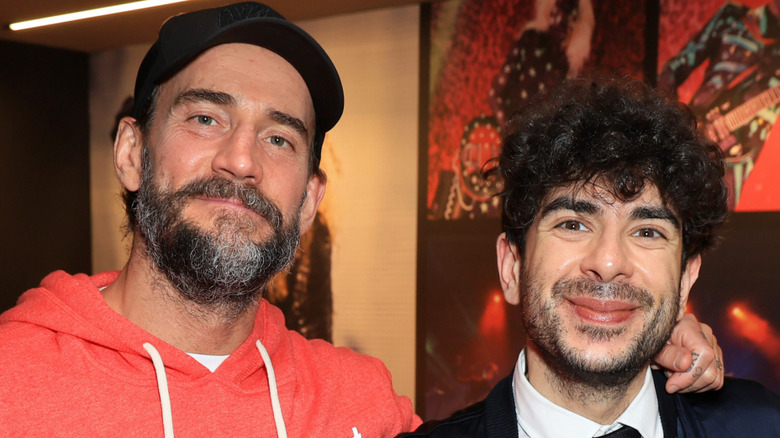 CM Punk and Tony Khan