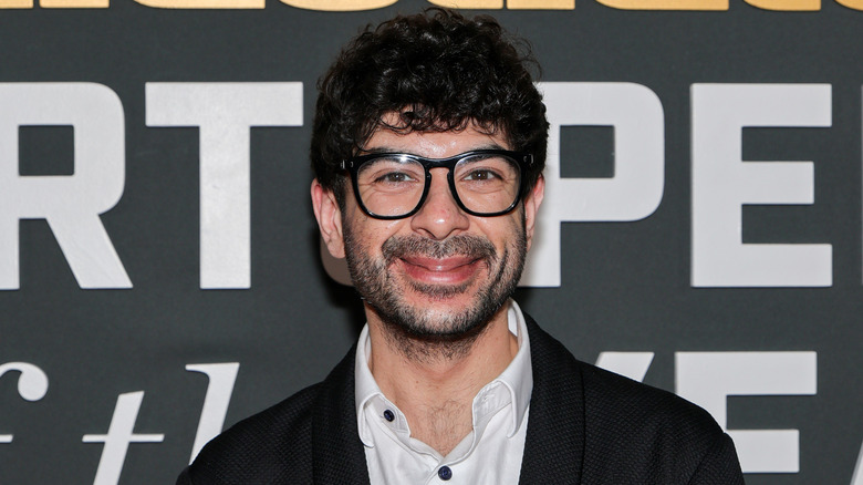 Tony Khan attends the Sports Illustrated Sportsperson of the Year ceremony