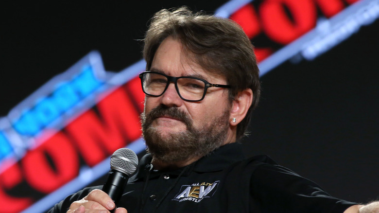 Tony Schiavone lounging about