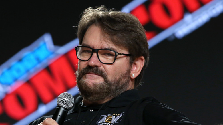 Tony Schiavone looking unimpressed
