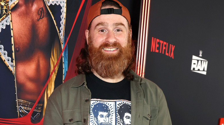 Sami Zayn smiling