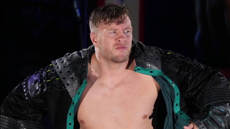 Will Ospreay looking angry