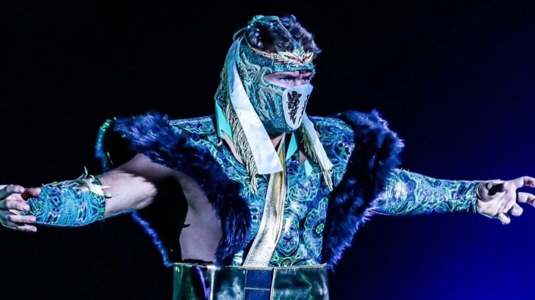 Will Ospreay in Hayabusa-inspired gear
