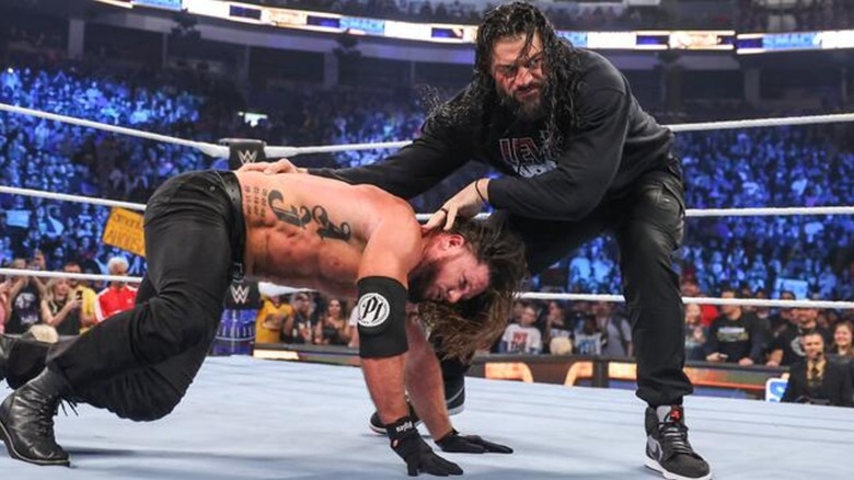 AJ Styles and Roman Reigns