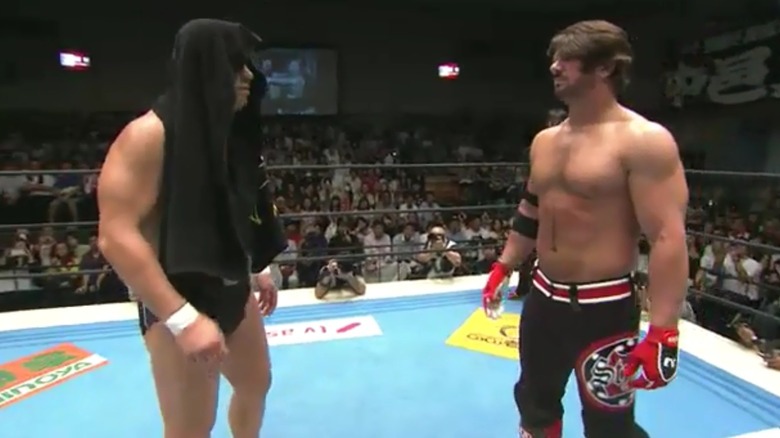 Minoru Suzuki and AJ Styles