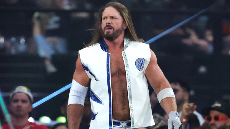 AJ Styles at WWE WrestleMania 41