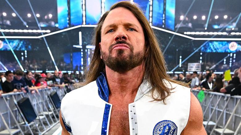 AJ Styles at WWE WrestleMania 41