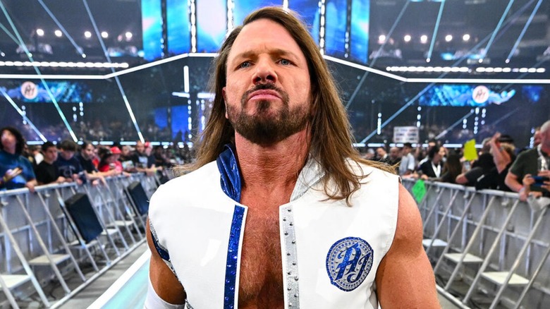 AJ Styles at WrestleMania 41