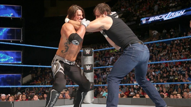 AJ Styles vs. Dean Ambrose at WWE Backlash 2016