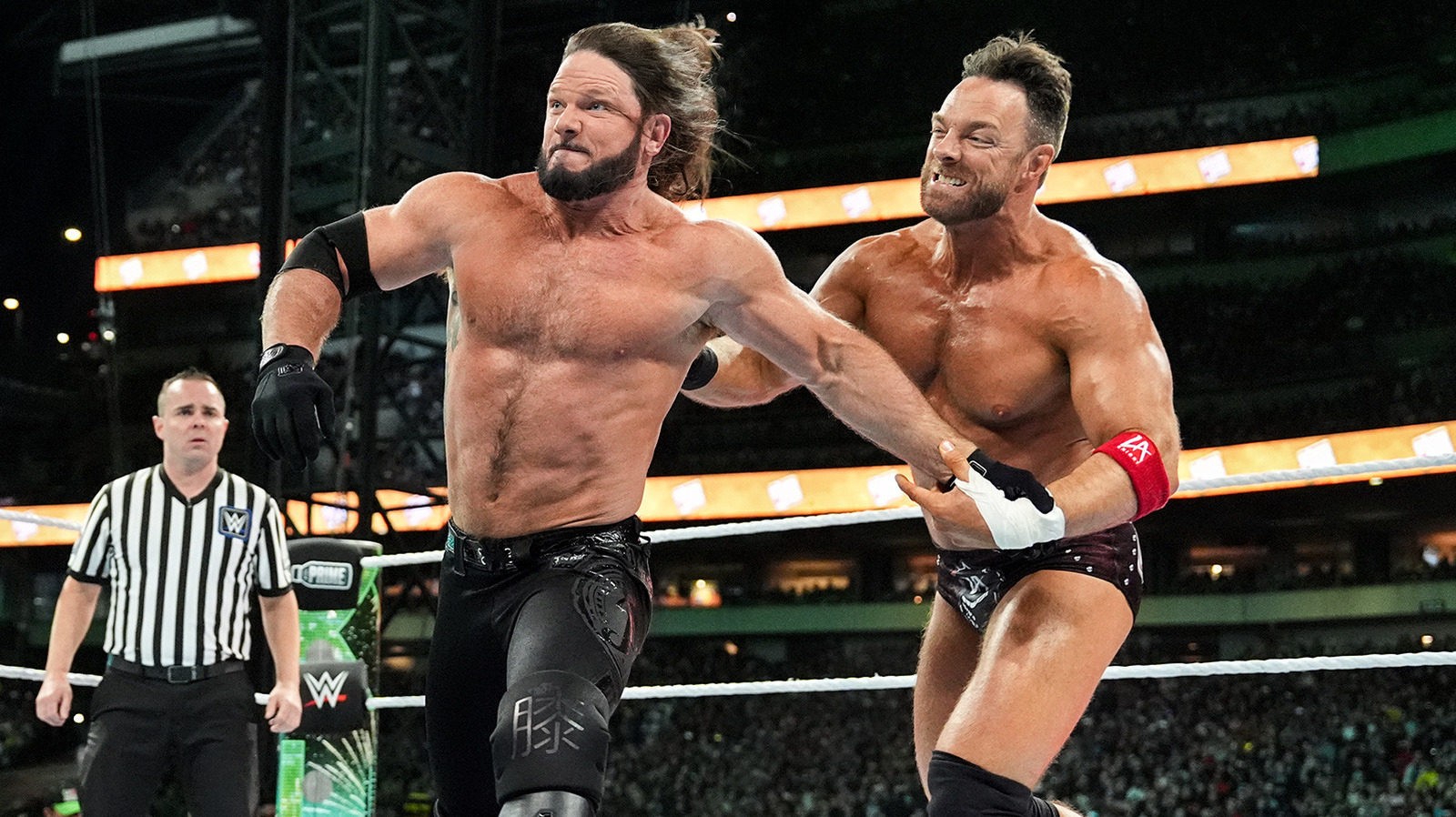 AJ Styles Says LA Knight Brawl Ahead Of WWE WrestleMania 40 Wasn't Supposed To Happen
