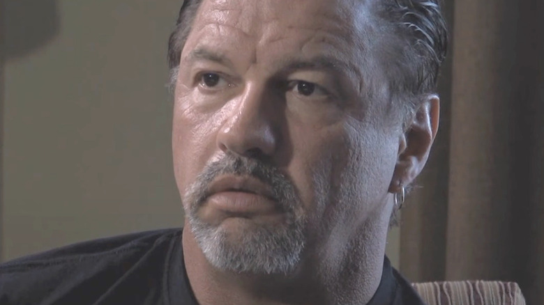 Al Snow looking intently