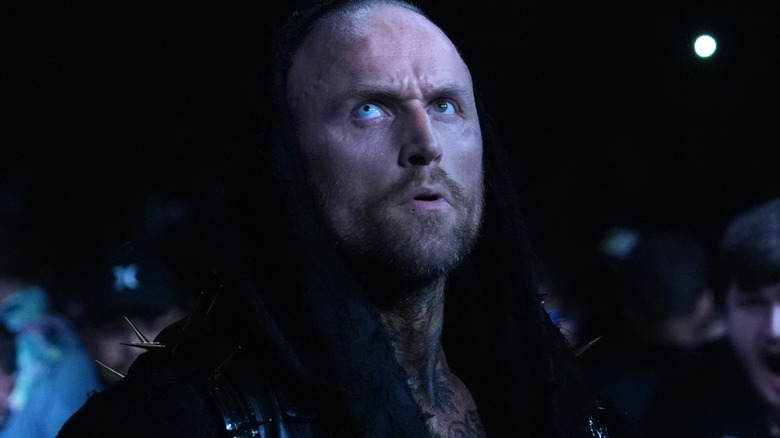 aleister black making his entrance