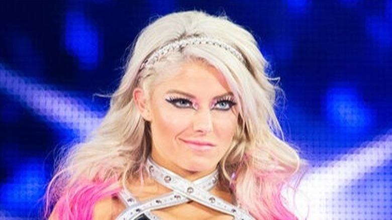 Alexa Bliss smirking 