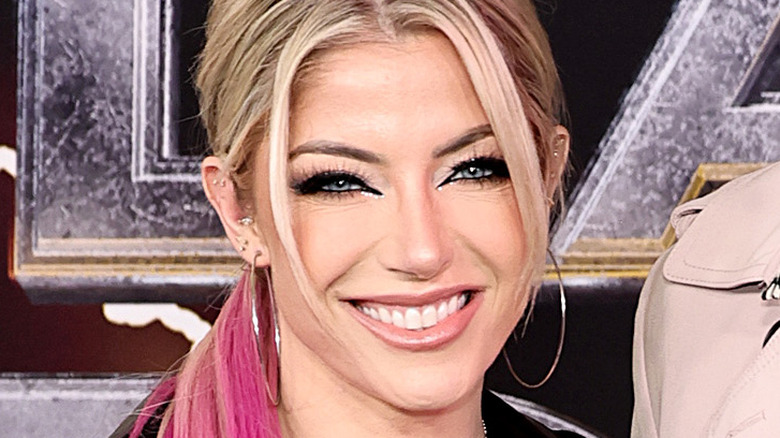 Alexa Bliss at a recent movie premiere 