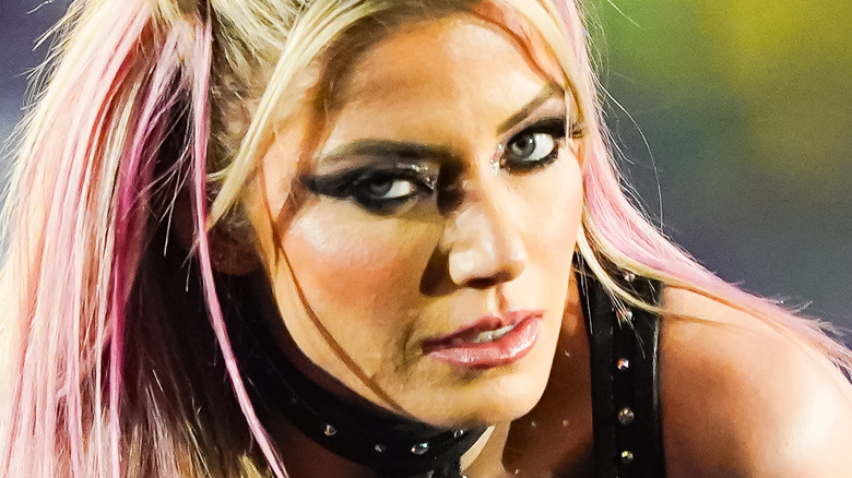 Alexa Bliss at the 2023 Royal Rumble 