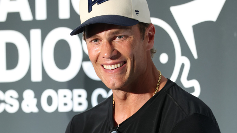 Tom Brady smiling