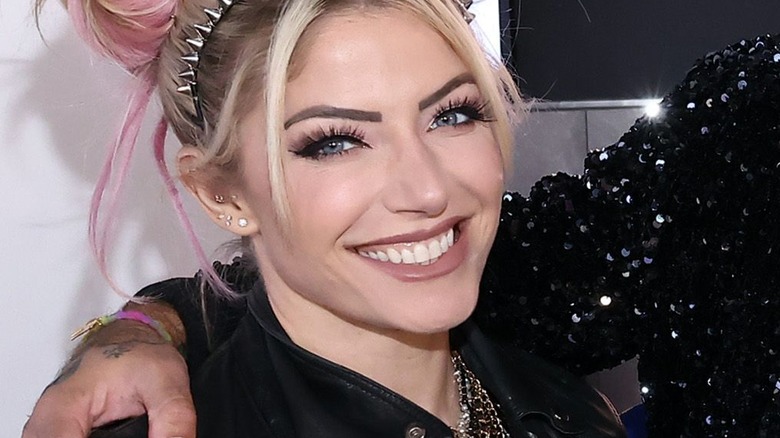 Alexa Bliss smiling