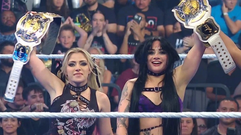 Alexa Bliss and Tatum Paxley on WWE SmackDown