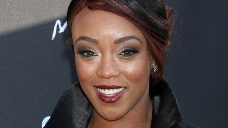 Alicia Fox smiling