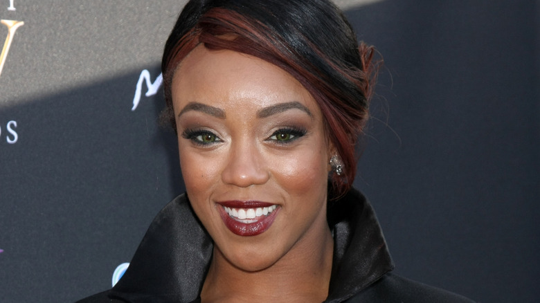 Alicia Fox smiling