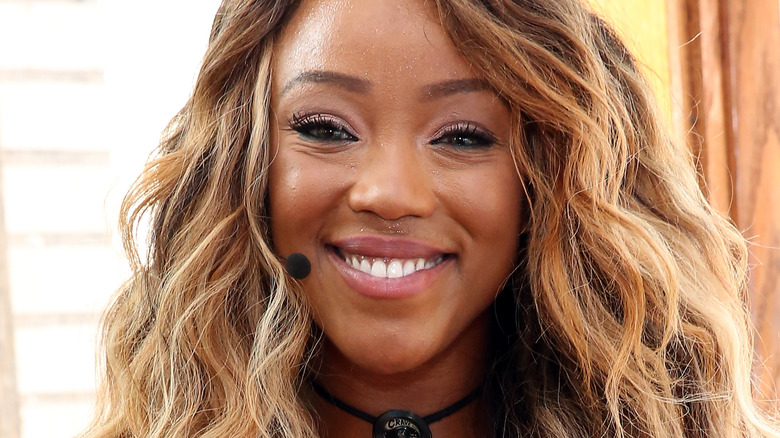 Alicia Fox smiling