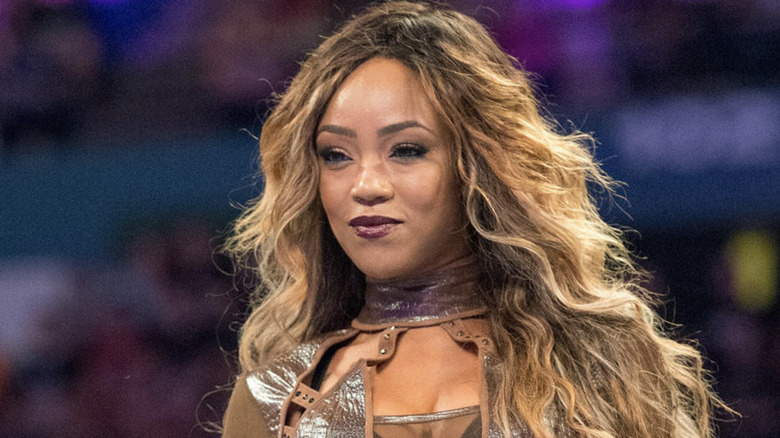 Alicia Fox in the ring