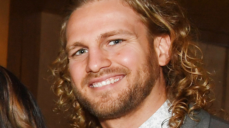 "Hangman" Adam Page smiling