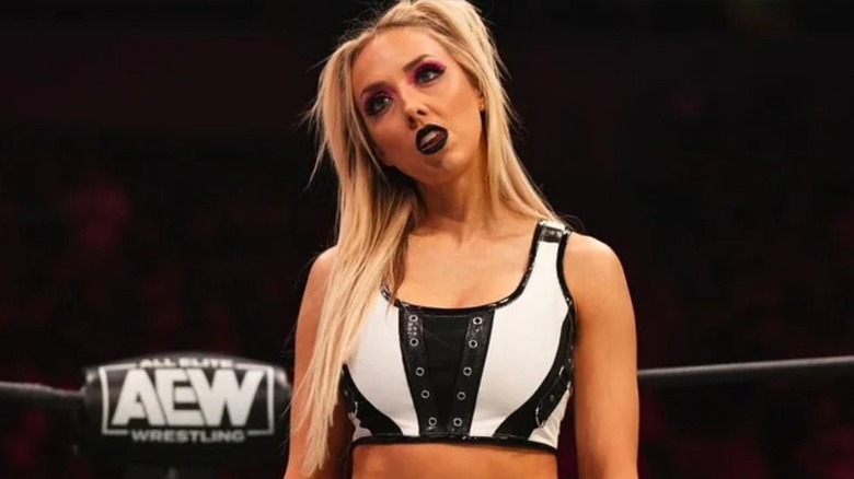 Allie, during her AEW run as 