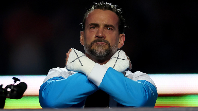 CM Punk at WWE SummerSlam 2025