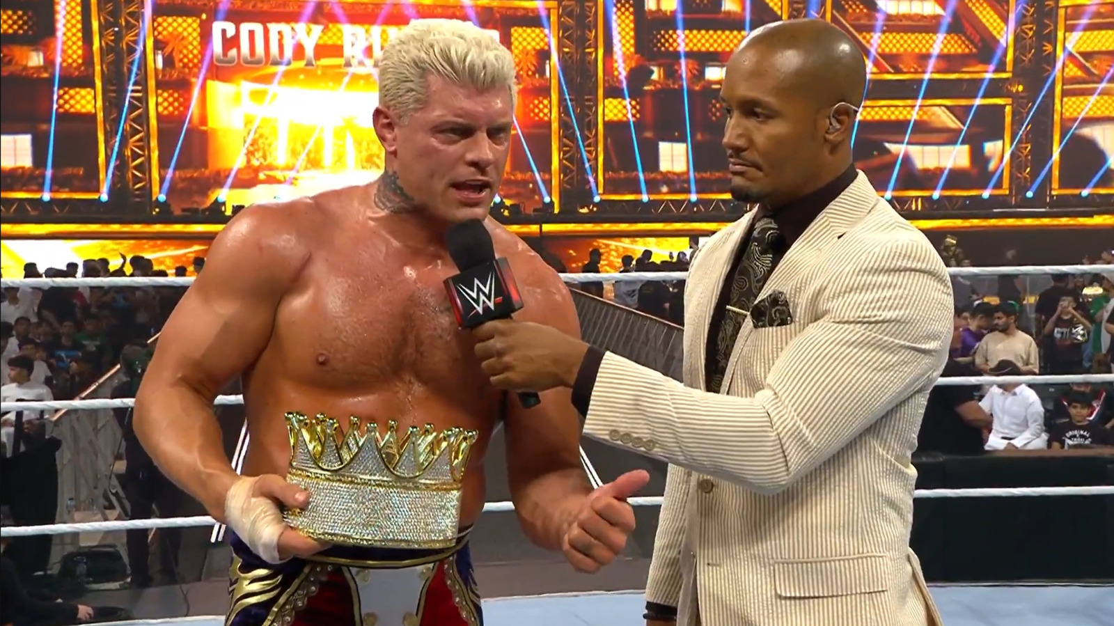 Cody Rhodes Ascends to Wrestling Royalty: A Night of Grit and Glory at WWE Night of Champions - Complete AI News Analysis and Future Predictions AI News Analysis: Cody Rhodes Ascends to Wrestling Royalty: A Night of Grit and Glory at WWE Night of Champions | Fortellr AI-Powered General News Forecasting and Predictive Analysis