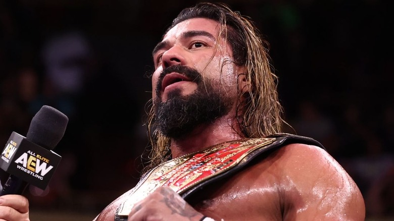 Andrade El Idolo on AEW Dynamite