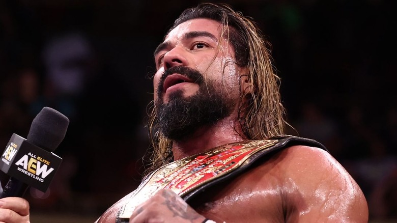 Andrade El Idolo on AEW Dynamite