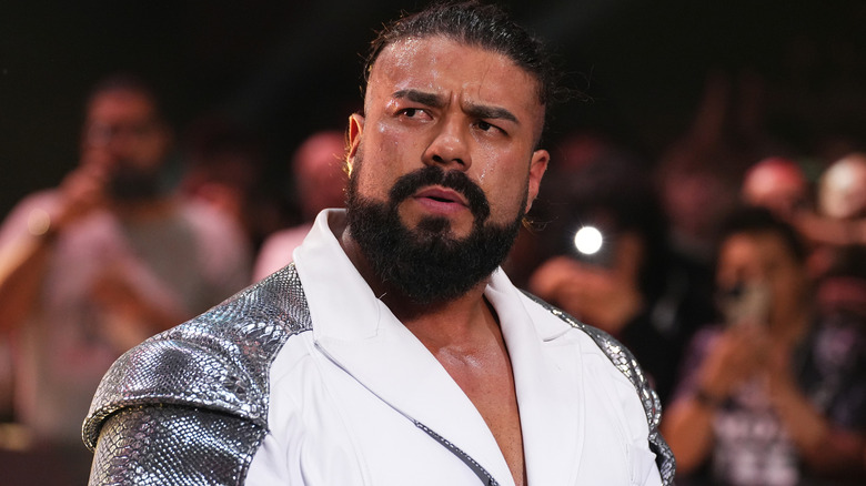 Andrade on the debut episode of Collision