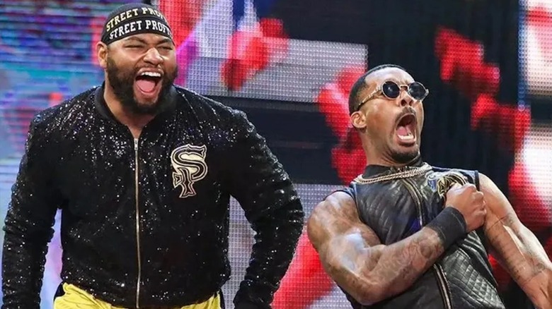 Angelo Dawkins and Montez Ford of the Street Profits