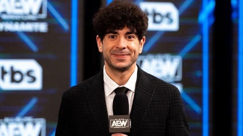 Tony Khan talking