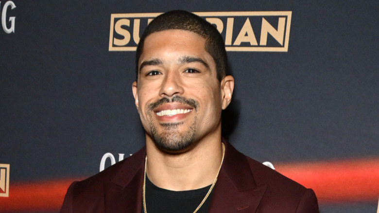 Anthony Bowens at a premiere
