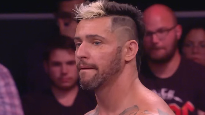 Anthony Henry in the ring on AEW Dark 07/19/2022