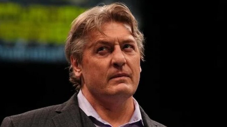 William Regal scowling