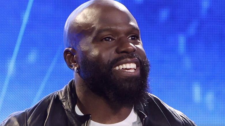 Apollo Crews smiling