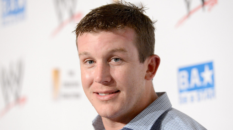 Ted DiBiase Jr. at a WWE press event