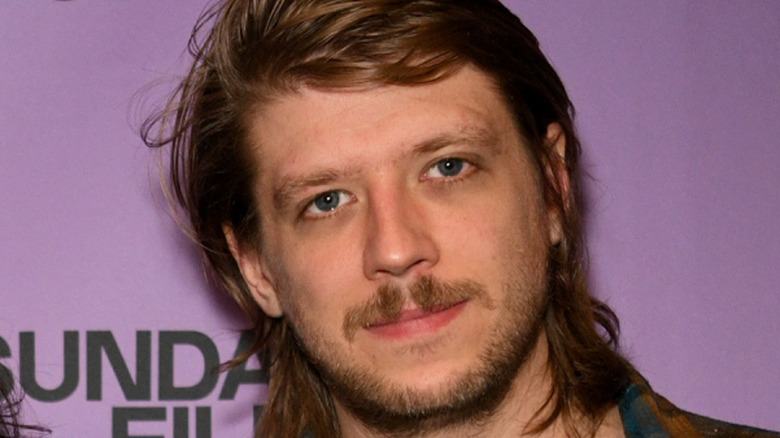 Evan Husney on the red carpet