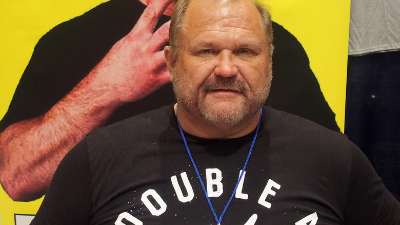 Arn Anderson smirking