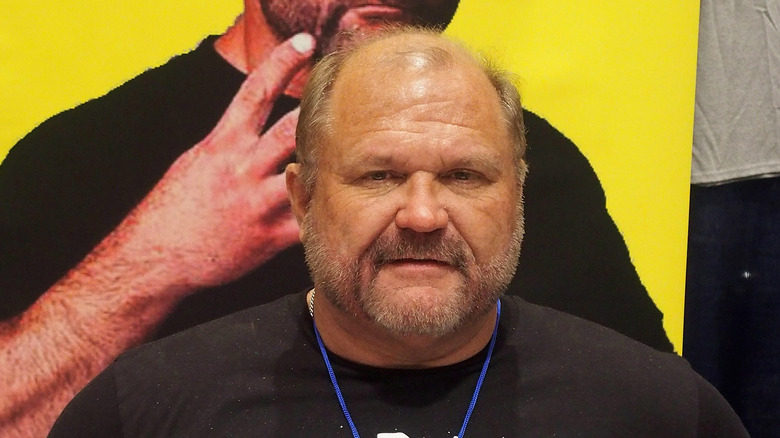 Arn Anderson at a signing