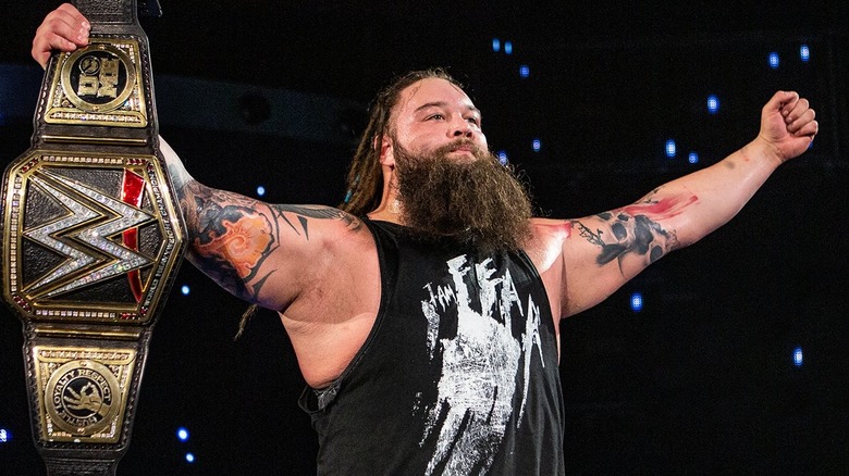 Bray Wyatt holding title