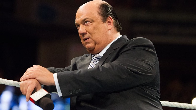 Paul Heyman annoyed