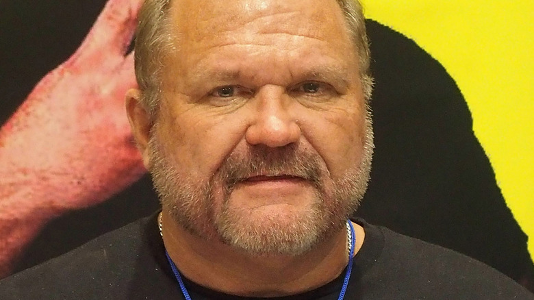 Arn Anderson smiling