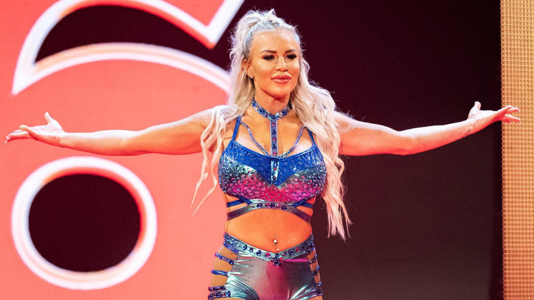 Dana Brooke makes her entrance in WWE